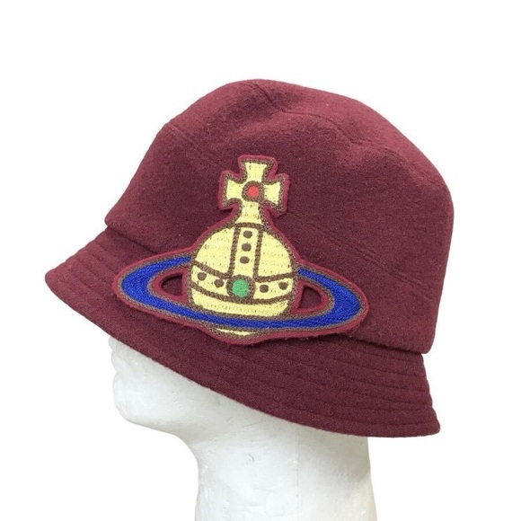 Vivienne Westwood Accessories - Vivienne Westwood vtg wool bucket hat